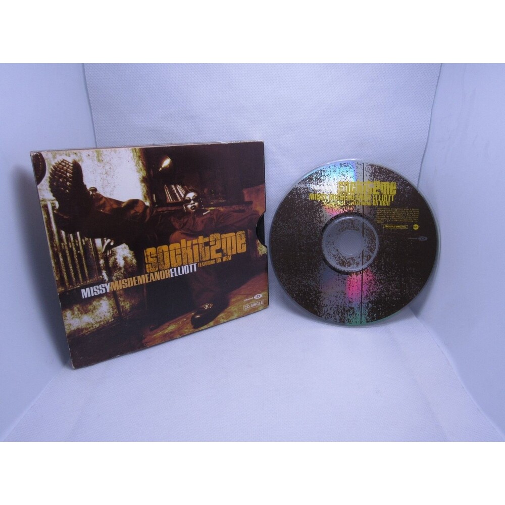 Missy Elliott – Sock It 2 Me CD Single 1997 Hip Hop Rap R&B Goldmind Elektra